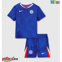 Camiseta Chelsea Primera Equipación para niños 2025-26 manga corta (+ pantalones cortos)